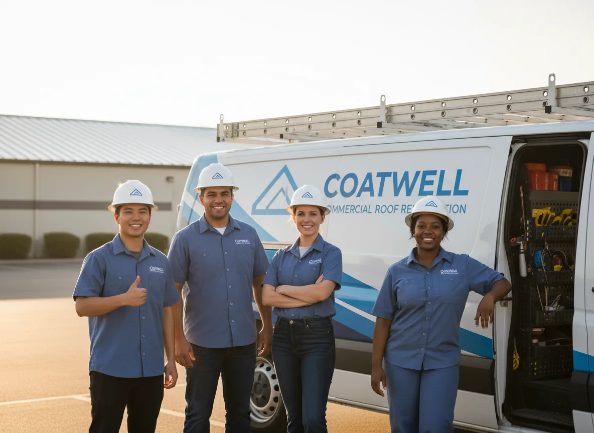 Commercial roof coating company in Delano, CA